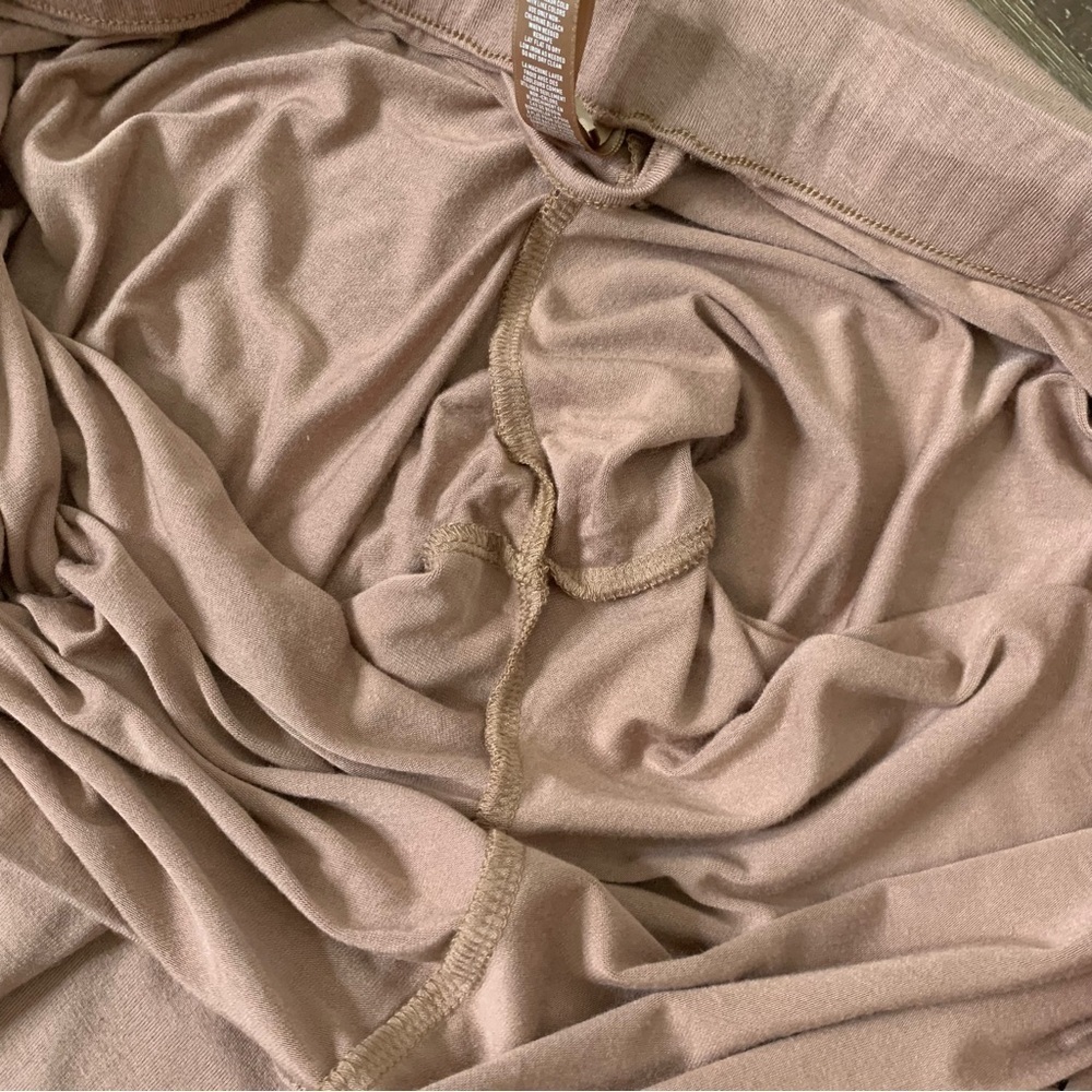 Skims Womens lounge pajama drawstring pants In sienna brown XL - Picture 9 of 9